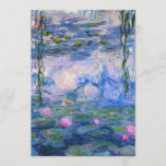 Convites Claude Monet - Lírios Água 1919<br><div class="desc">Claude Monet - Lírios Água 1919 . Uma pintura artística famosa.</div>