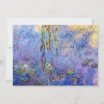 Convites Claude Monet - Lírios Hídricos<br><div class="desc">Lírios/Ninfas por Claude Monet em 1916-1919</div>