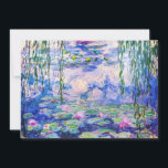 Convites Claude Monet - Lírios/Ninfas 1919<br><div class="desc">Lírios/Ninfas (W.1852) - Claude Monet,  Petróleo na Canvas,  1916-1919</div>