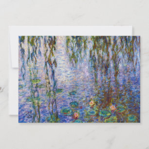 Convites Claude Monet - Nenúfares