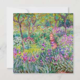 Convites Claude Monet - O Jardim de Íris em Giverny