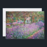 Convites Claude Monet - O Jardim do Artista em Giverny<br><div class="desc">Jardim do Artista em Giverny / Le Jardin de l'artiste a Giverny - Claude Monet,  1900</div>