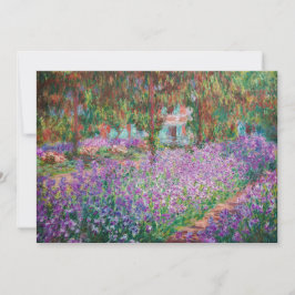 Convites Claude Monet - O Jardim do Artista em Giverny