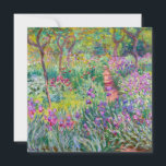 Convites Claude Monet - O Jardim Íris de Giverny<br><div class="desc">Jardim Íris em Giverny / Jardim do Artista em Giverny - Claude Monet,  1899-1900</div>