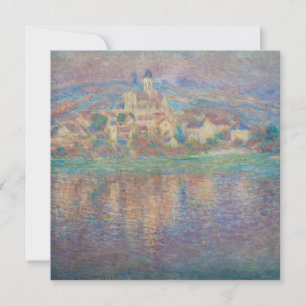 Convites Claude Monet - Vetheuil, Pôr do Sol