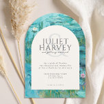 Convites Claude Monet Waterlily Wedding<br><div class="desc">Claude Monet Waterlily Convite Para Casamento</div>