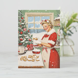Convites Claus Holiday Baking Delight