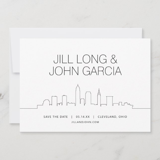 Convites Cleveland Salve a Data (Frente)