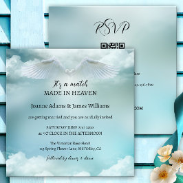 Convites Cloud Nine Angel Wings All in One Wedding