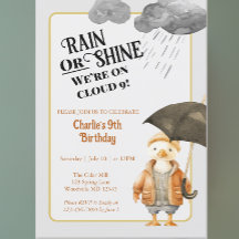 Cloud Nine Woodland Animal Nono Aniversário