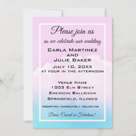 Convites Cloud Wedding Wedding Invite