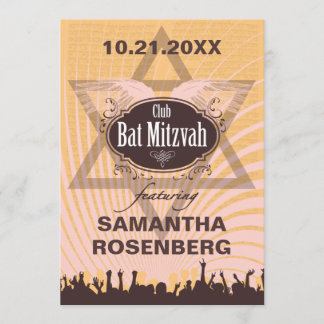 Convites Clube Bat Mitzvah