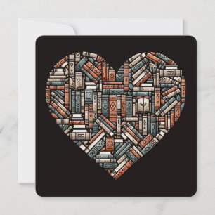 Convites Clube de Livros de Texto Personalizado