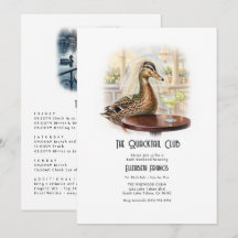 Clube Quacktail Preppy - Despedida de Solteira no 