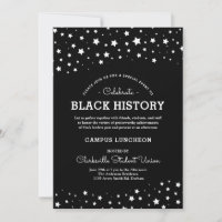 Cluster de Estrelas | Evento de História Negra B/W