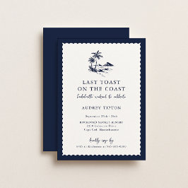 Convites Coastal Bachelorette Party