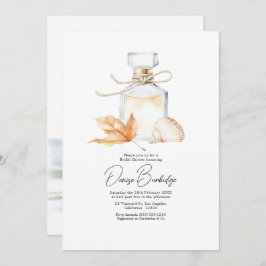 Convites Coastal Chic Autumn - Fall Bridal Shower