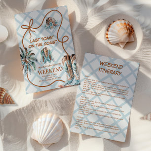 Convites Coastal Cowgirl Bachelorette