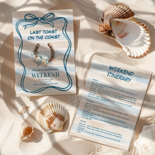 Convites Coastal Cowgirl Bachelorette
