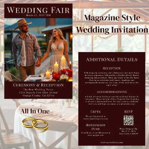 Convites Cobrir da Revista Country Wedding