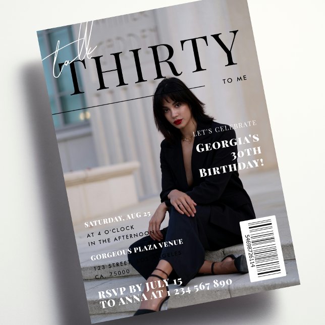 Convites Cobrir da Revista Fotográfica Personalizada do ani (Criador carregado)