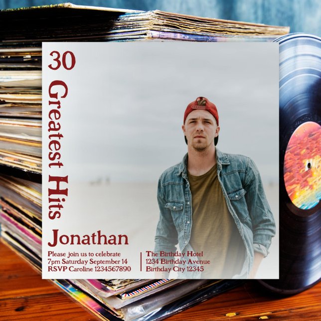 Convites Cobrir de Música do Álbum Personalizado (Criador carregado)