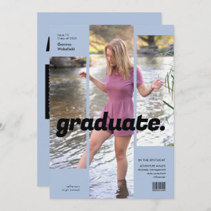 Convites Cobrir de Revista Simples e Moderno