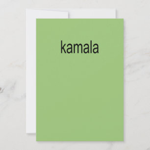 Convites Cobrir do Álbum Kamala