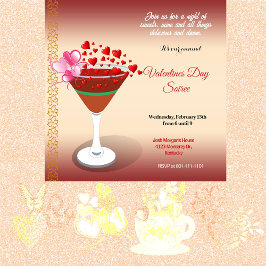 Convites Cocktail Love Encontra Namorados Varrendo Festa de