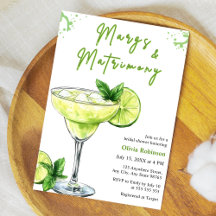 Cocktail Margs & Matrimony Bridal Shower