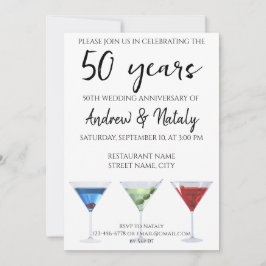 Convites Cocktails divertidos e coloridos