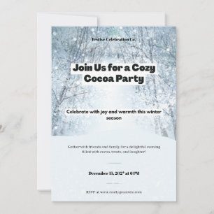 Convites Cocoa Party
