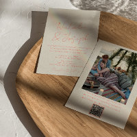 Código QR Casamento de Foto Imporal Colorida Paste