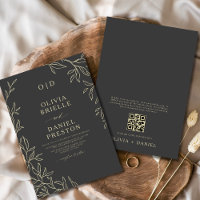 Código QR Cinzas de carvão vegetal e Casamento Mín