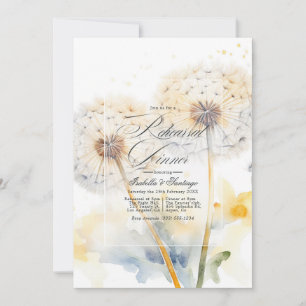 Convites Código QR para Jantar de Treino de Casamento Dande