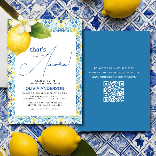Convites Código QR que é Chá de panela de limão italiano (Criador carregado)