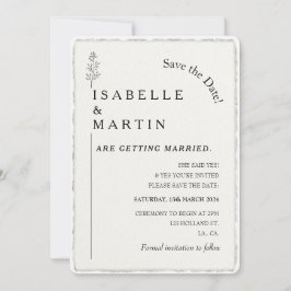 Convites Códigos QR para Salvar a Data Casamento com Borda 