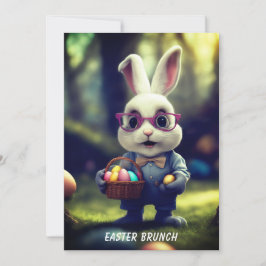 Convites Coelhinho e Cesta-de-Cuja Vestida É Bonita