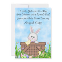 Coelhinho giro, Pintinhos, Chá de fraldas de Ovos 