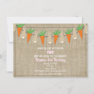 Convites Coelhinhos e Cenouras Grinalda de Páscoa Festa de 