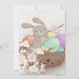 Convites Coelho da Páscoa, Ovos da Páscoa e Ilustração de F