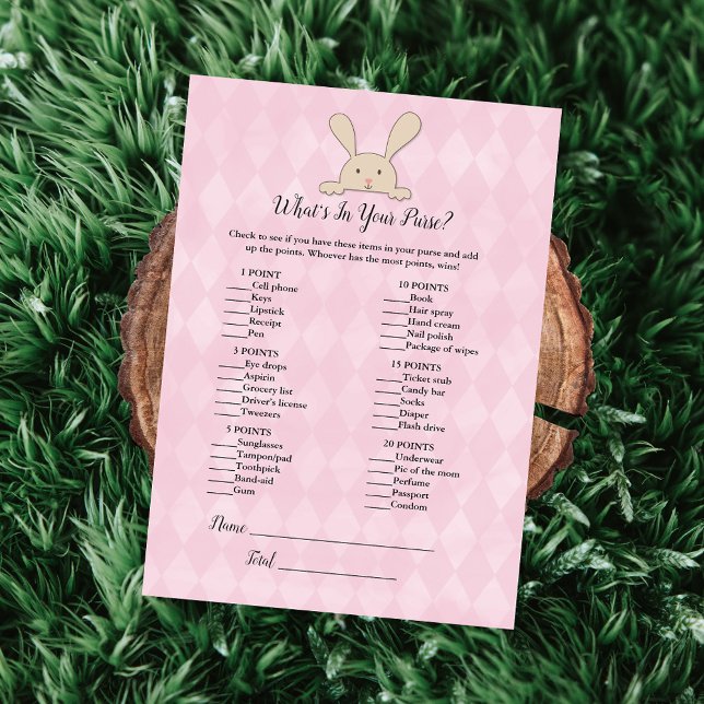 Convites Coelho Tan Rosa O Que Há No Jogo Da Bolsa? (Criador carregado)