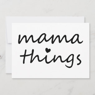 Convites Coisas de Mamãe Primeiro Dia das Mães Nova Mãe