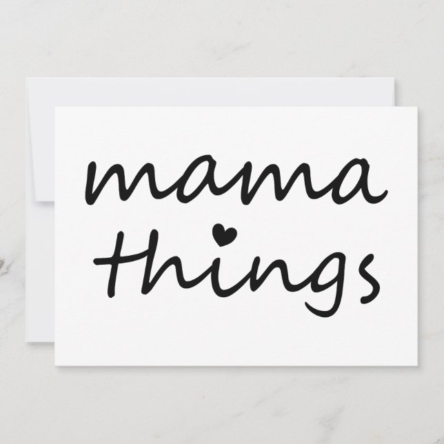 Convites Coisas de Mamãe Primeiro Dia das Mães Nova Mãe (Frente)