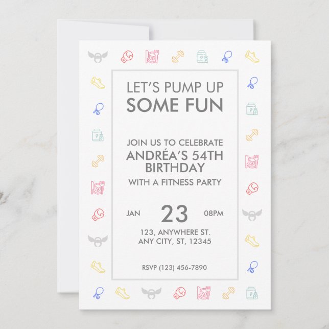 Convites Colaboração Angel Fitness (Frente)