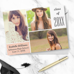 Convites Colagem de fotos da Bolinhas de entretenimento 20X