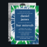 Convites Colagem de Fotos do Bar Mitzvah, Colagem de Ti Azu<br><div class="desc">Este convite moderno apresenta letras brancas arrojadas na frente com uma espiral de corante azul e verde. O verso apresenta três fotos da sua escolha, em preto e branco. Use o formulário modelo para adicionar seu texto personalizado. O recurso Personalizar pode ser usado para alterar a fonte, o layout e...</div>