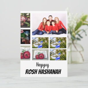 Convites Colagem de Fotos Personalizada Rosh Hashanah 8 