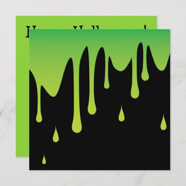 Convites Colagem de lodo (Frente/Verso)