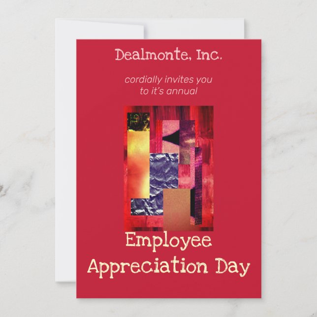 Convites colagem retrógrada (Frente)